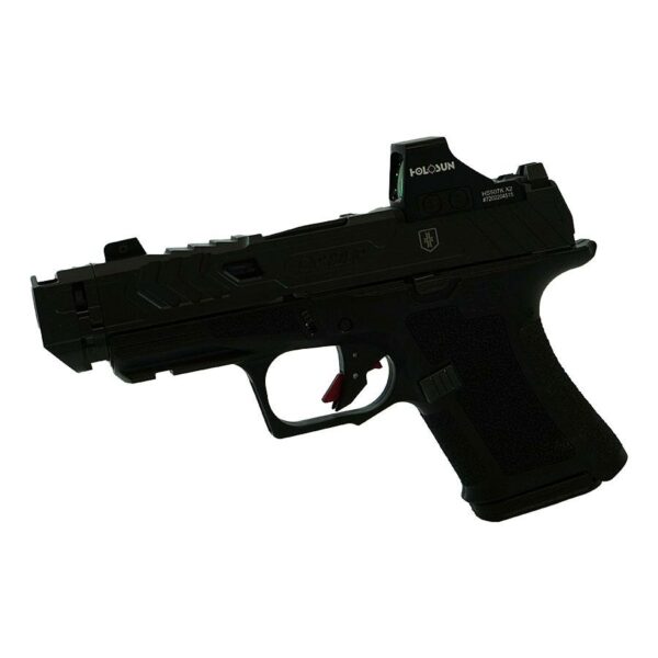 Shadow Systems CR920P War Poet Handgun 9mm Luger 10rd Magazines(2) 3.75" Fluted Black Barrel Holosun 507K - Precision Shot Firearms