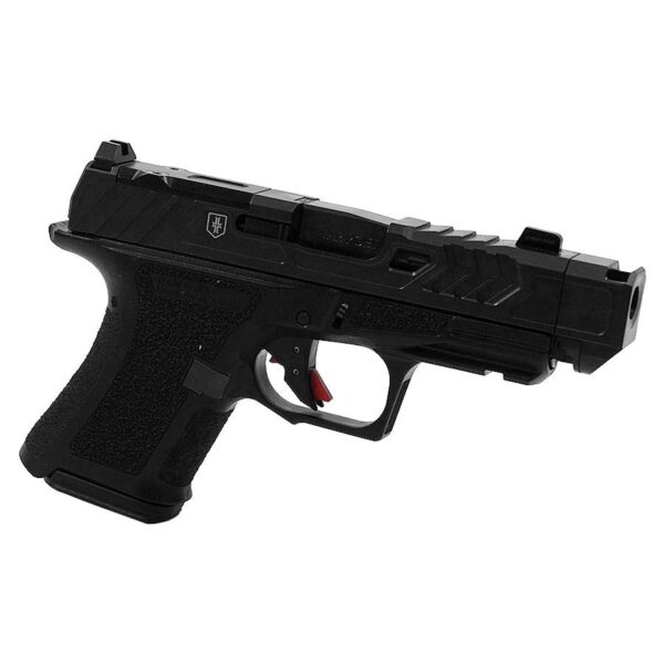 Shadow Systems CR920P War Poet Handgun 9mm Luger 10rd Magazines (2) 3.75 Barrel Black War Poet Slide Engraving with Night Sights - Precision Shot Firearms