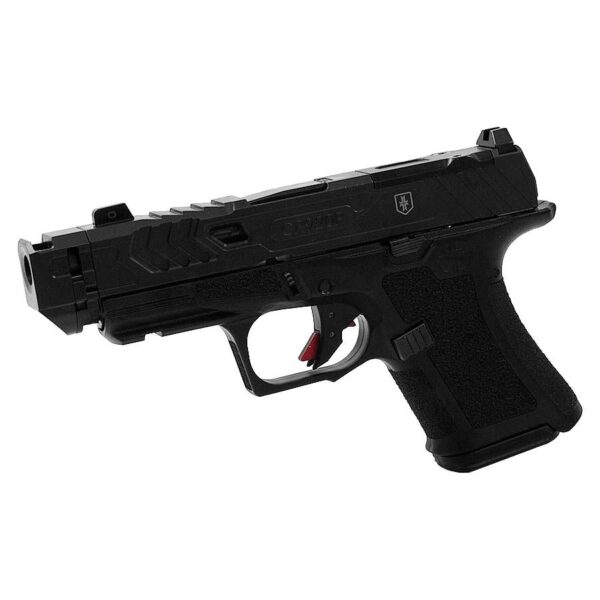 Shadow Systems CR920P War Poet Handgun 9mm Luger 10rd Magazines (2) 3.75 Barrel Black War Poet Slide Engraving with Night Sights - Precision Shot Firearms