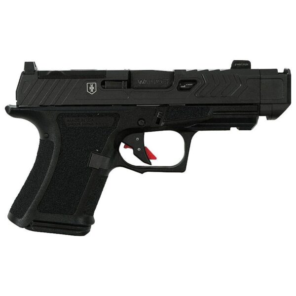 Shadow Systems CR920P War Poet Handgun 9mm Luger 10rd Magazines (2) 3.75 Barrel Black War Poet Slide Engraving with Night Sights - Precision Shot Firearms