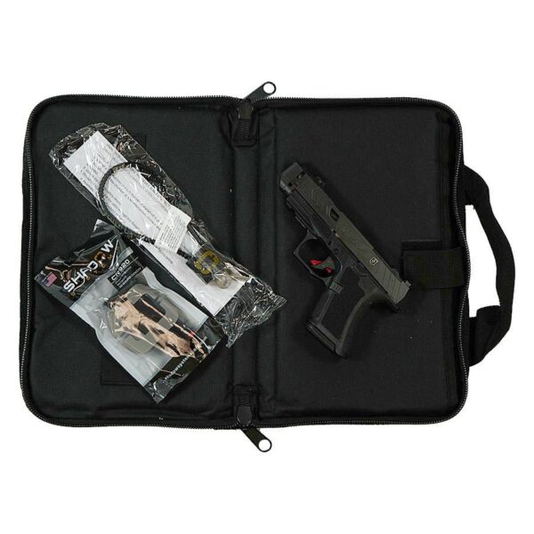 Shadow Systems CR920P War Poet Handgun 9mm Luger 10rd Magazines (2) 3.75 Barrel Black War Poet Slide Engraving with Night Sights - Precision Shot Firearms