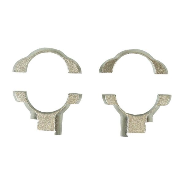 Weaver Grand Slam Ruger Style .22 cal Rimfire Scope Rings 1" High Nickel - Precision Shot Firearms