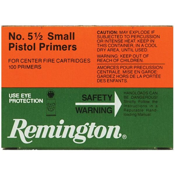 Remington Centerfire Primers 5-1/2 Small Pistol 1000/ct - Precision Shot Firearms