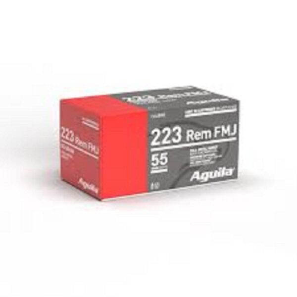 Aguila Rifle Ammunition .223 Rem 55 gr FMJ 3215 fps 1000/ct - Precision Shot Firearms