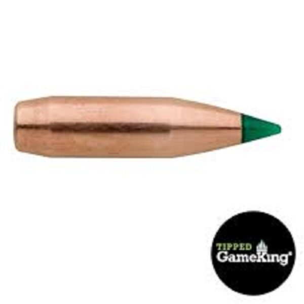 Sierra Tipped GameKing Rifle Bullets .22 cal .224" 64 gr High Velocity BT 100/ct - Precision Shot Firearms