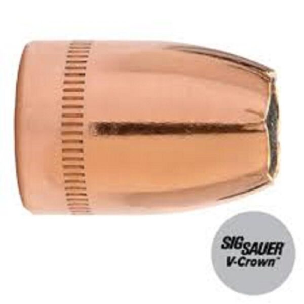 Sig Sauer V-Crown by Sierra Handgun Bullets 10mm .400" 165 gr JHP Sig Sauer V-Crown 100/ct - Precision Shot Firearms