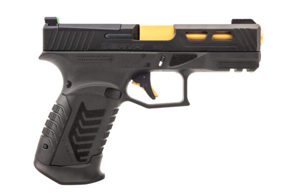 DY9 9MM BK/GLD 10+1 3.8" OR US, 10L.DY9.G.US