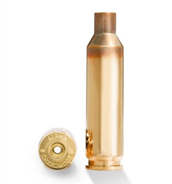 Alpha Munitions Ultra Premium Unprimed Brass Cartridge Cases 6mm Creedmoor - Small Rifle Primer 100/Box - Precision Shot Firearms