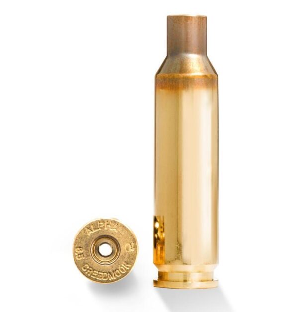 Alpha Munitions Ultra Premium Unprimed Brass Cartridge Cases 6.5 Creedmoor - Small Rifle Primer 100/ct - Precision Shot Firearms