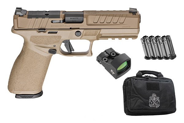 ECHELON 9MM FDE 4.5" 20+1 GU, EC9459F-U-GU25