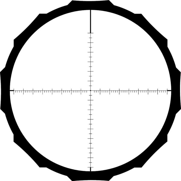 Crimson Trace Hardline Rifle Scope - 3-12x42mm 1" SFP MR1-MOA - Precision Shot Firearms