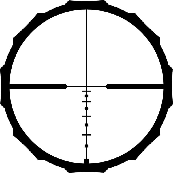 Crimson Trace Hardline Rifle Scope - 3-9x40mm 1" SFP BDC .223/5.56 - Precision Shot Firearms