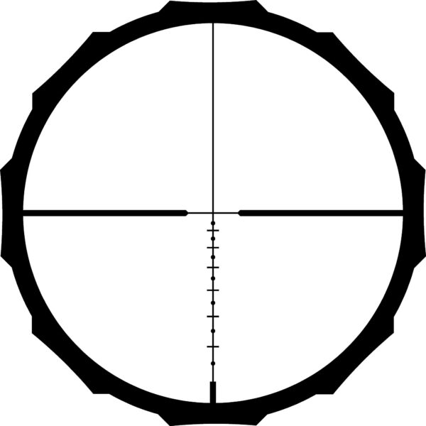 Crimson Trace Hardline Rifle Scope - 4-12x40mm 1" SFP BDC LONG RANGE - Precision Shot Firearms