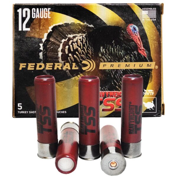 Federal Heavyweight TSS 12ga 3.5" 2-1/4oz 1200 fps #7 5/ct - Precision Shot Firearms