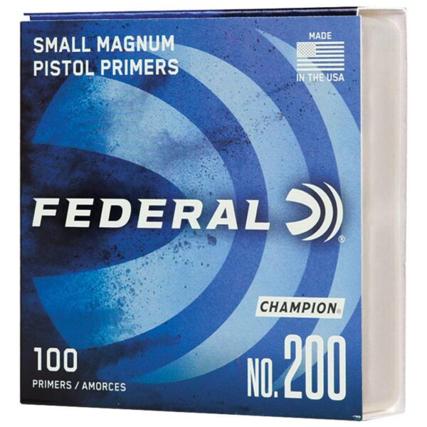 Federal Premium Champion Centerfire Primers Mag Small Pistol 1000/ct - Precision Shot Firearms