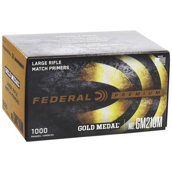 Federal Premium Gold Medal Centerfire Primers-Large Rifle Match - Precision Shot Firearms