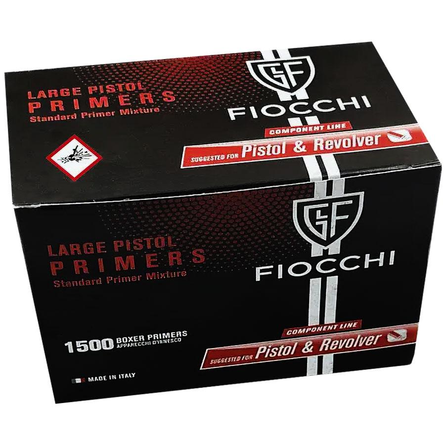 Fiocchi Large Pistol Primers - 1500/ct - Precision Shot Firearms