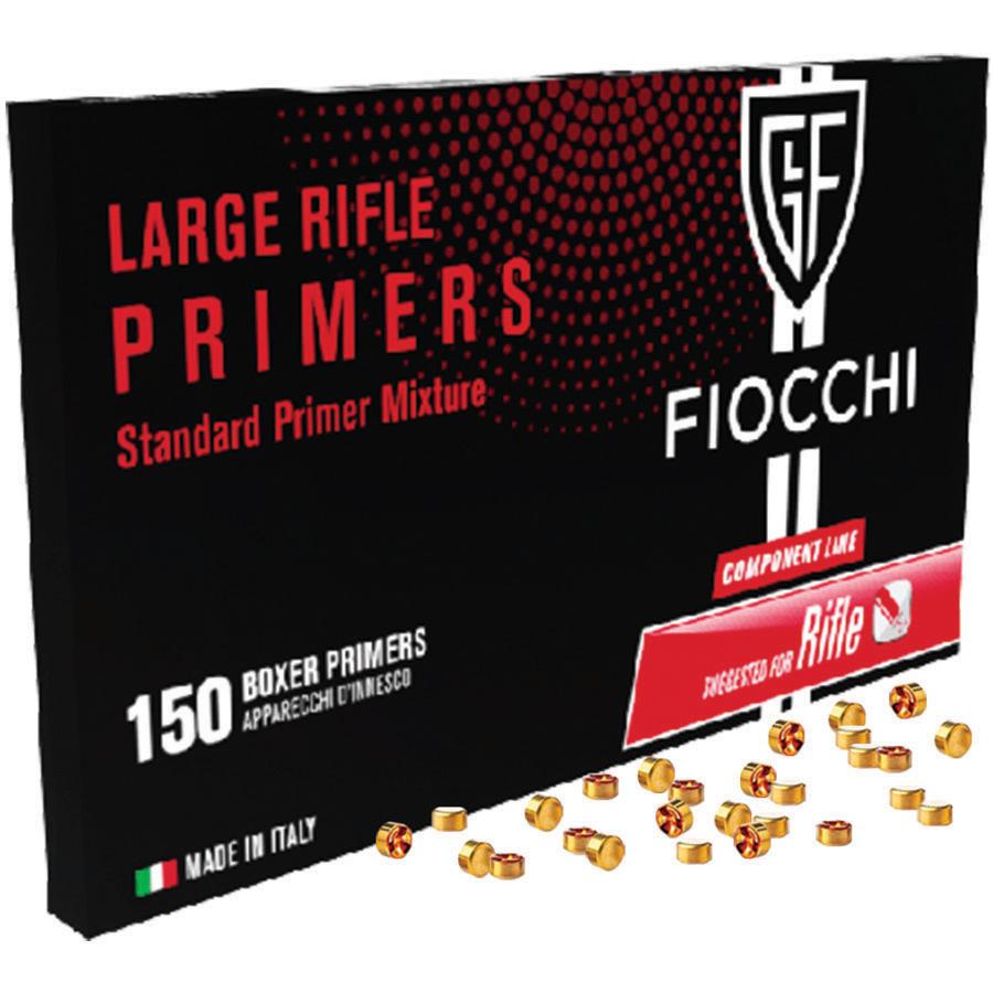 Fiocchi Large Rifle Primers - 1500/ct - Precision Shot Firearms