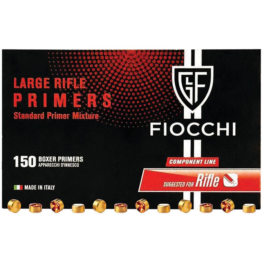 Fiocchi Large Rifle Primers - 1500/ct - Precision Shot Firearms