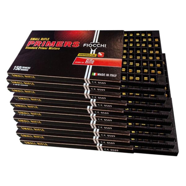 Fiocchi Small Rifle Primers - 1500/ct - Precision Shot Firearms