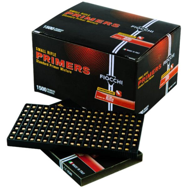 Fiocchi Small Rifle Primers - 1500/ct - Precision Shot Firearms