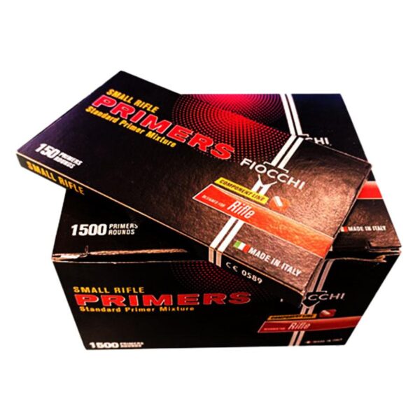 Fiocchi Small Rifle Primers - 1500/ct - Precision Shot Firearms