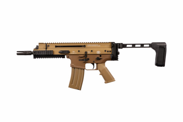 SCAR 15P 5.56MM FDE 7.5" BRACE, 38-101883