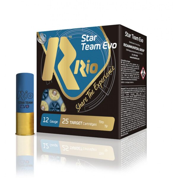 Rio Star Team Evo 28 Low Recoil Shotshells 12 ga 2-3/4" 1 oz 1135 fps #7.5 25/ct - Precision Shot Firearms