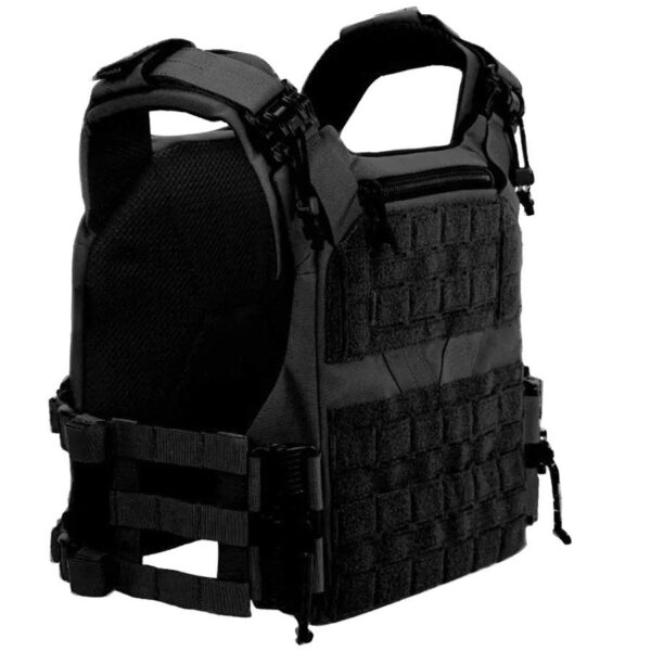 MKS Full Forge Gear Plate Carrier Shelter Black - Precision Shot Firearms