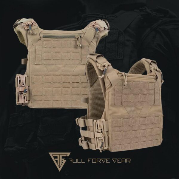 MKS Full Forge Gear Plate Carrier Shelter Tan - Precision Shot Firearms