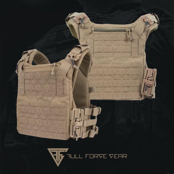 MKS Full Forge Gear Plate Carrier Shelter Tan - Precision Shot Firearms
