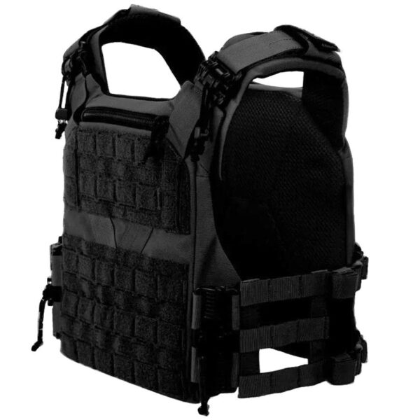 MKS Full Forge Gear Plate Carrier Shelter Black - Precision Shot Firearms