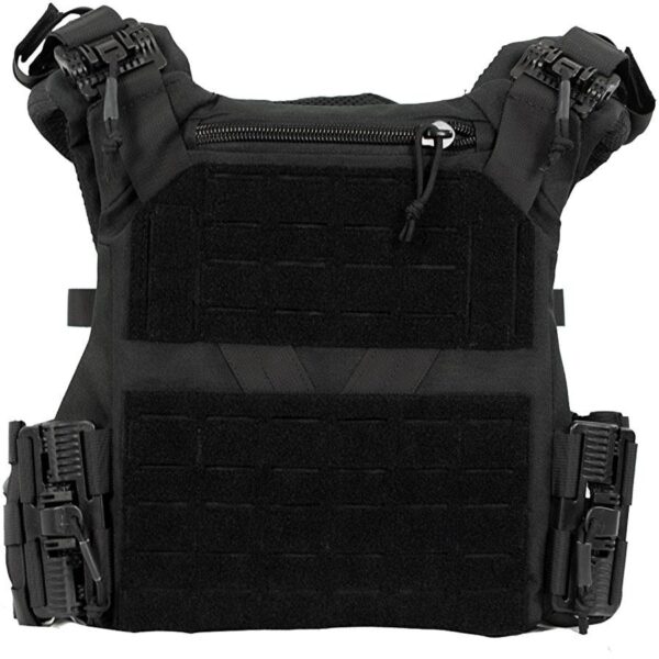 MKS Full Forge Gear Plate Carrier Shelter Black - Precision Shot Firearms