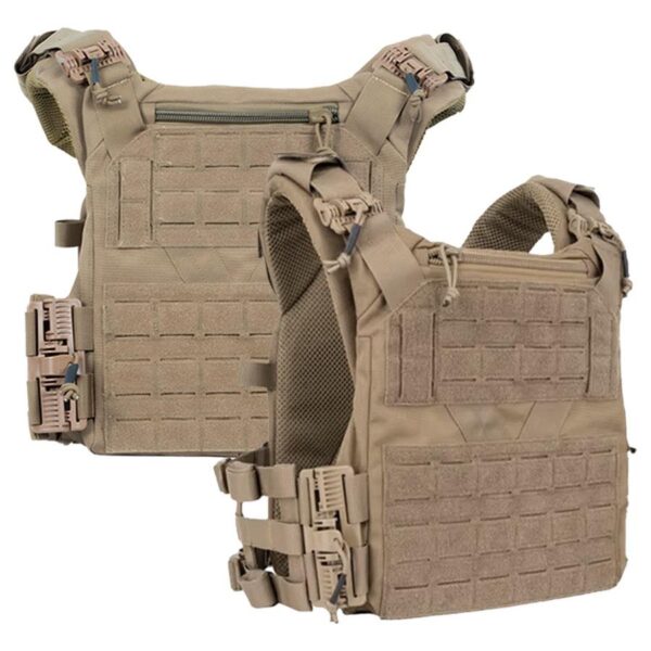 MKS Full Forge Gear Plate Carrier Shelter Tan - Precision Shot Firearms