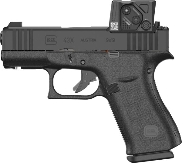 G43X 9MM BLK 3.39" MOS8 RAIL, PX4350B01FRMOS8A4