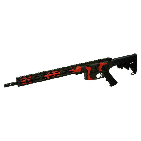 GLFA AR-15 Rifle .223 Wylde 30rd Magazine 16" Barrel Mission Deer Camp with 15.25" Handguard - Precision Shot Firearms