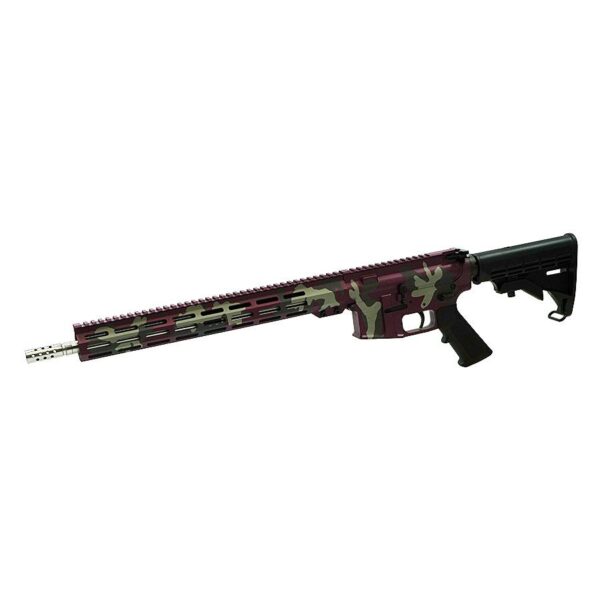 GLFA AR-15 Rifle .223 Wylde 30rd Magazine 16" Barrel Mission Manhattan/Stainless Steel with 15.25" Handguard - Precision Shot Firearms