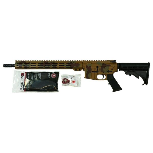 GLFA AR-15 Rifle .223 Wylde 30rd Magazine 16" Barrel Mission Sahara with 15.25" Handguard - Precision Shot Firearms