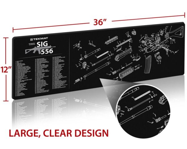 TekMat Sig Sauer 556 Gun Cleaning Mat - Precision Shot Firearms