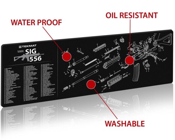 TekMat Sig Sauer 556 Gun Cleaning Mat - Precision Shot Firearms