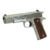 Colt Government Model "Filigree Frame and Barrel" Handgun .45 ACP 7rd Magazine 5" Barrel Stainless Frame - Precision Shot Firearms