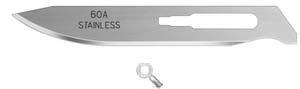 Havalon Piranta Stainless Steel Blades #60A - One Dozen - Precision Shot Firearms