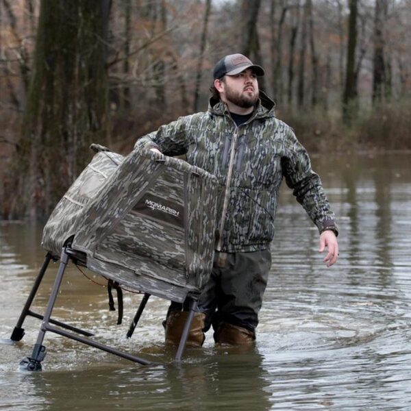 Higdon Outdoors Invisilab Dog Blind Mossy Oak Original Bottomland - Precision Shot Firearms