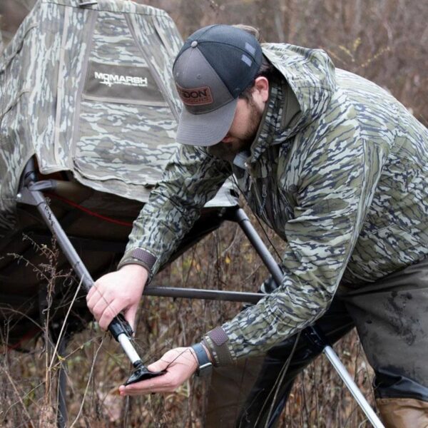 Higdon Outdoors Invisilab Dog Blind Mossy Oak Original Bottomland - Precision Shot Firearms