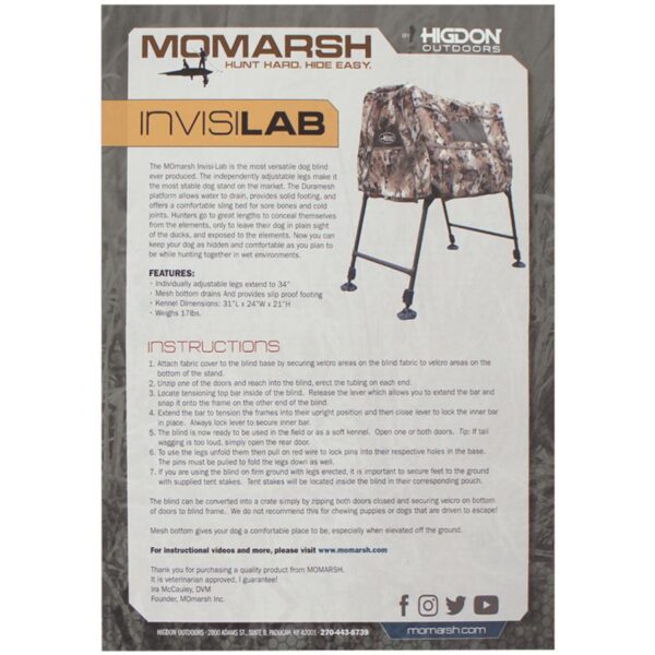 Higdon Outdoors MOmarsh Invisi-Lab - Optifade Timber - Precision Shot Firearms