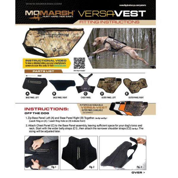 Higdon Outdoors MOmarsh Versa-Vest (Gore Optifade Waterfowl Marsh) - Precision Shot Firearms