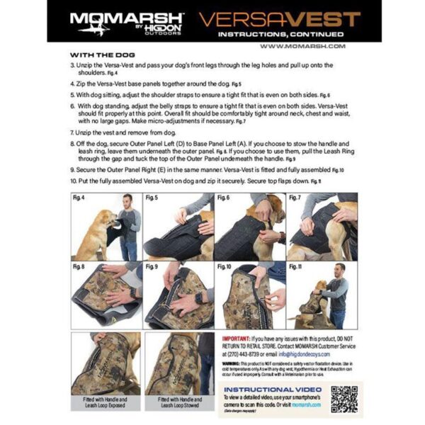 Higdon Outdoors MOmarsh Versa-Vest (Gore Optifade Waterfowl Marsh) - Precision Shot Firearms