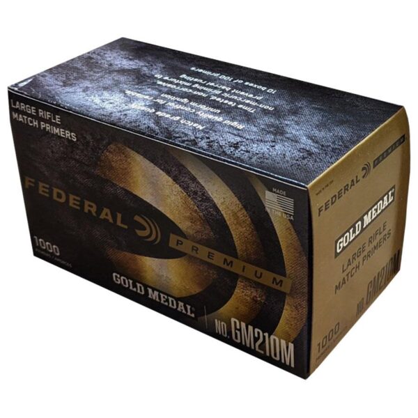 Federal Premium Gold Medal Centerfire Primers-Large Rifle Match - Precision Shot Firearms