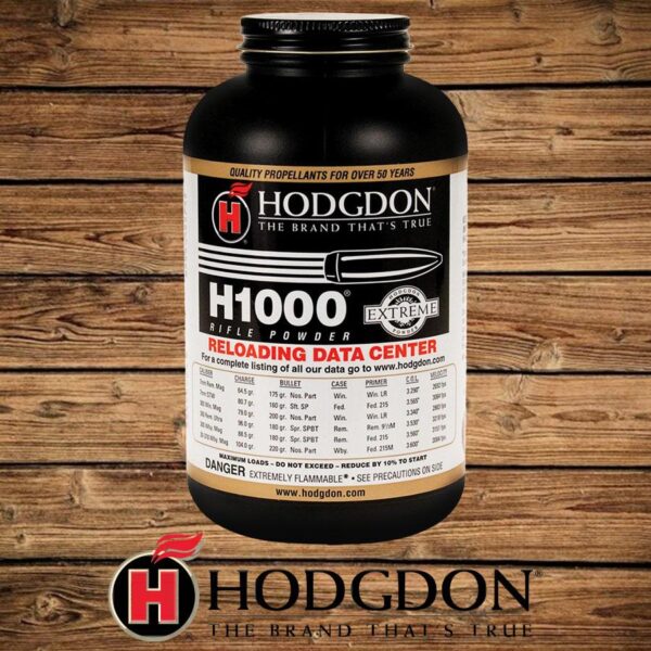 Hodgdon Extreme H1000 Rifle Powder 1 lbs - Precision Shot Firearms