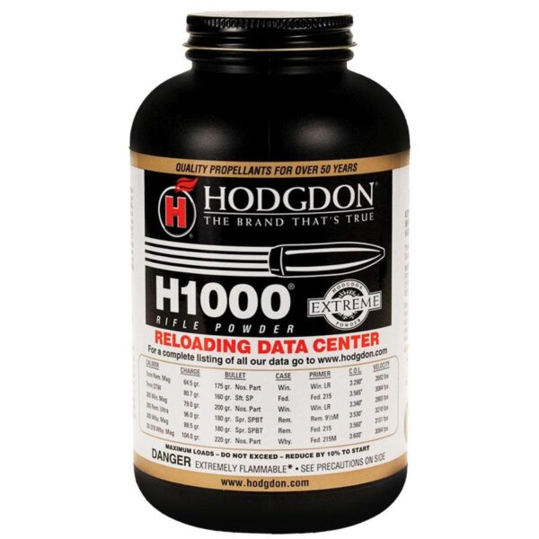 Hodgdon Extreme H1000 Rifle Powder 1 lbs - Precision Shot Firearms
